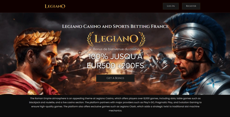 Hodnocení kasina Legiano Gambling